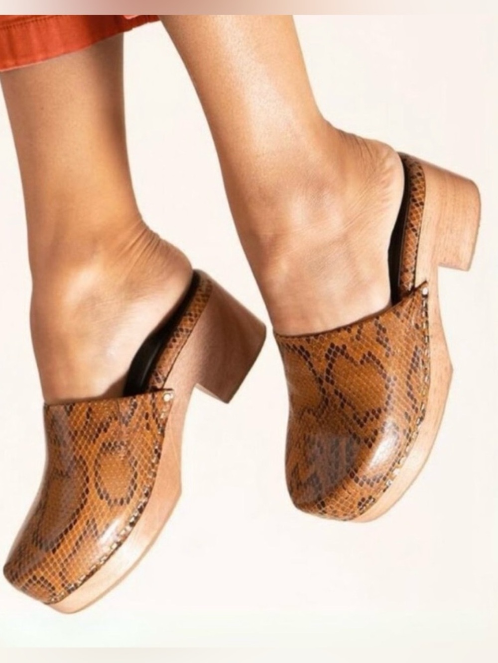 CHARLOTTE STONE Martino Clog Sz12 **fits like Sz11**